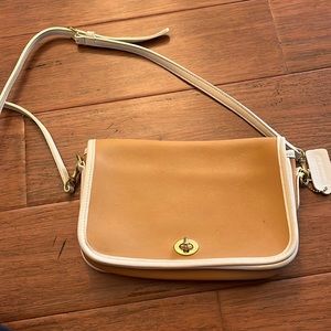 Tan Coach Crossbody